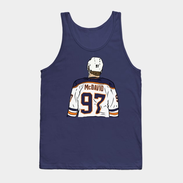 Connor McDavid Back-To Tank Top by rattraptees